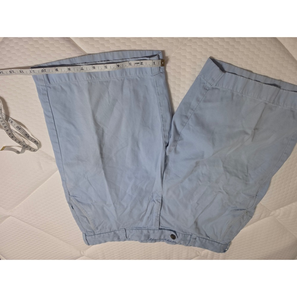 Brooks‎ Brothers Mens Bermuda Shorts Size 36 Light Blue Cotton Twill Casual Prep